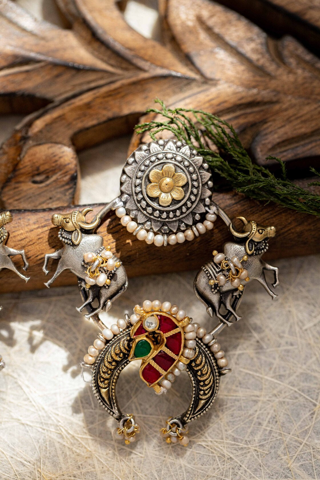 alluring-two-tone-silver-earringsAlluring Two Tone Silver EarringsTapri IndiaDUAL TONE, EARRINGS, EARRINGS DUAL TONE