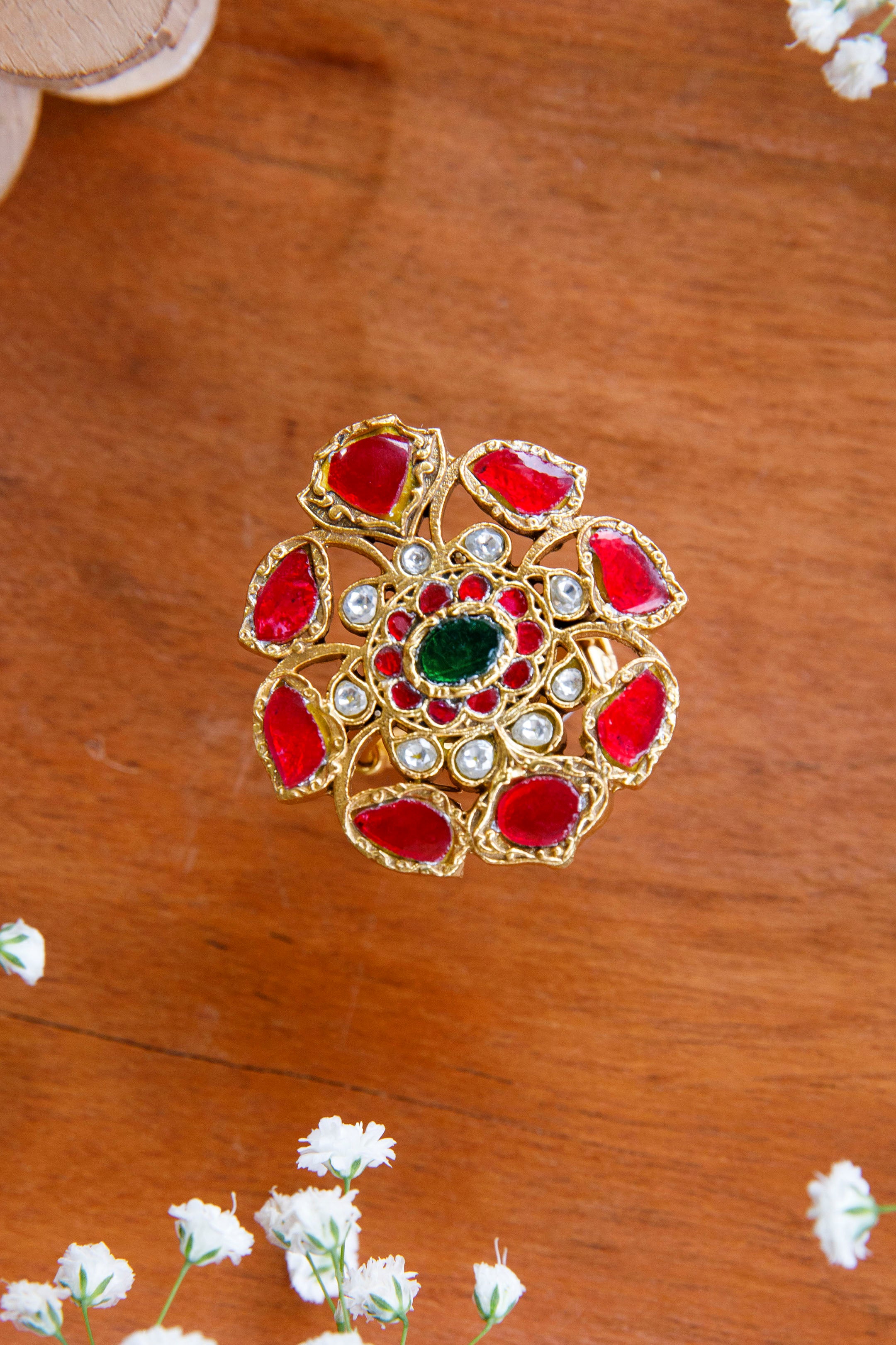 lasa-heritage-kundan-ringLasa Heritage Kundan RingTapri IndiaHERITAGE, RINGS,RINGS HERITAGE