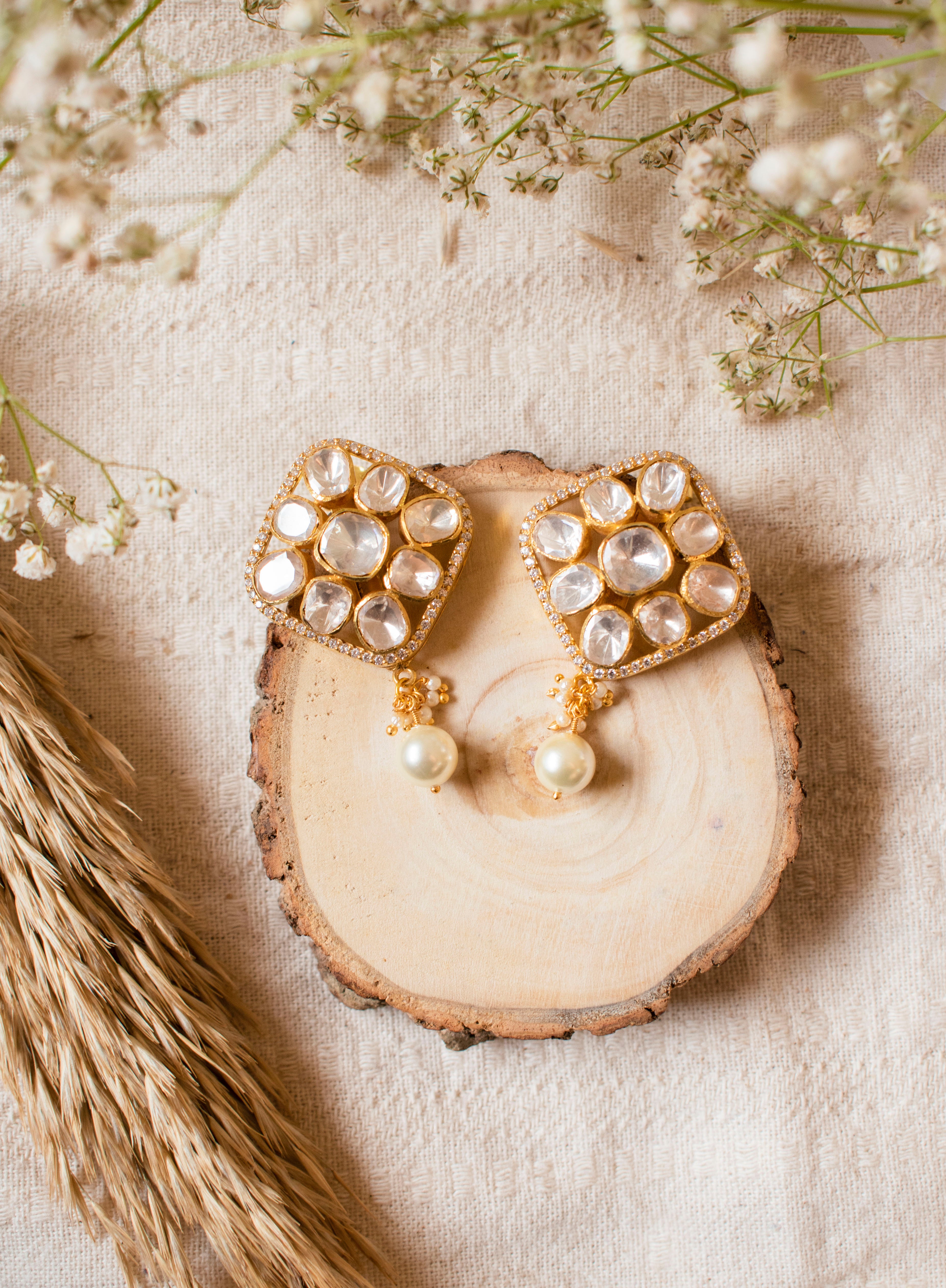 ananya-moissanite-polki-earrings