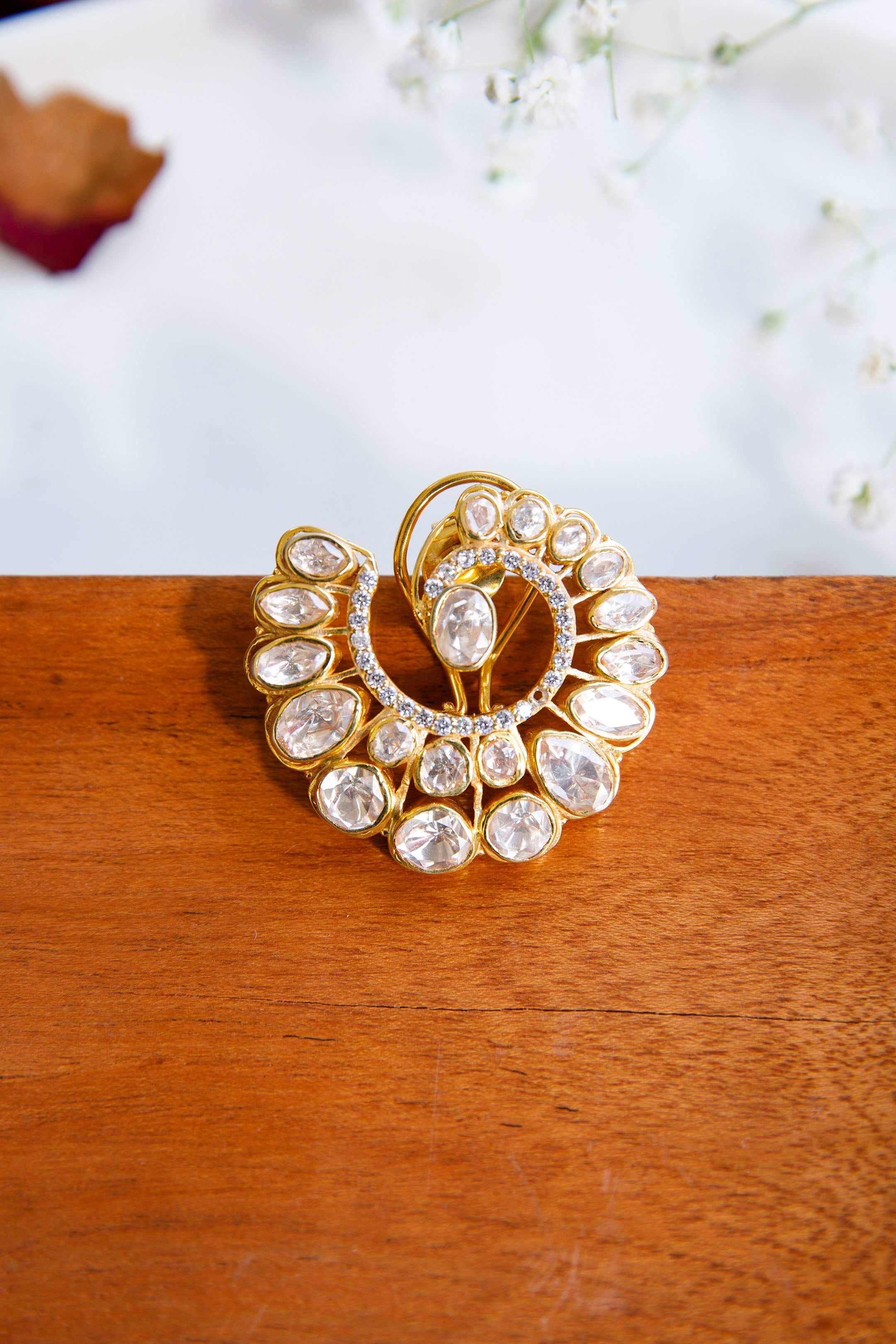 akira-moissanite-polki-earringsAkira Moissanite Polki EarringsTapri IndiaMOISSANITE POLKI, EARRINGS, EARRINGS MOISSANITE POLKI