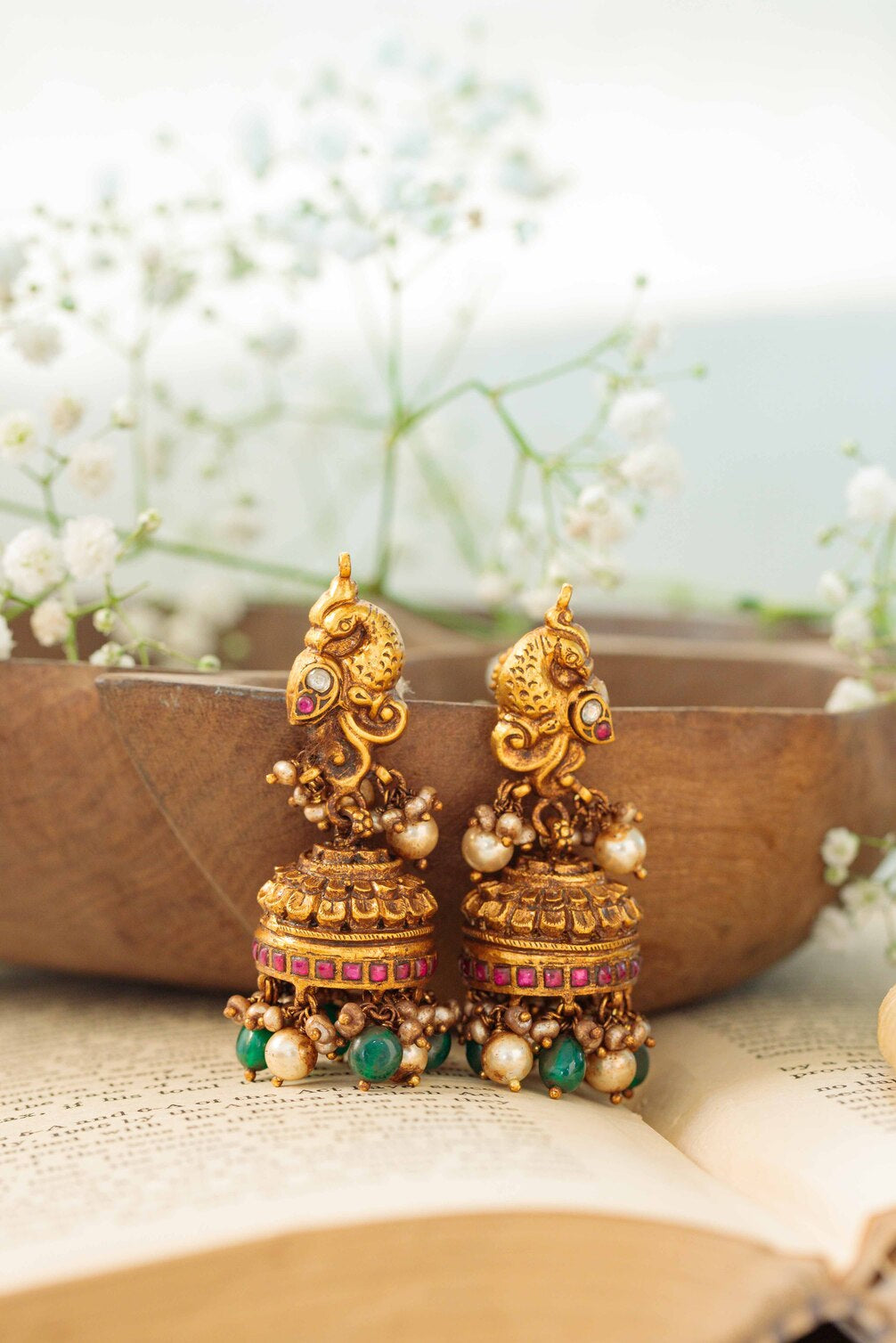 charismatic-kundan-jhumkasCharismatic Kundan JhumkasTapri IndiaKUNDAN/NAGAS, EARRINGS, EARRINGS KUNDAN/NAGAS