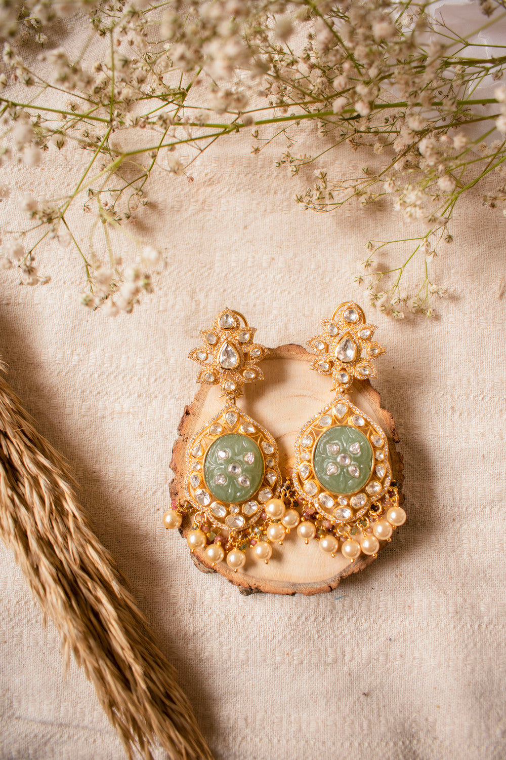 arka-moissanite-polki-earringsArka Moissanite Polki EarringsTapri IndiaMOISSANITE POLKI, EARRINGS, EARRINGS MOISSANITE POLKI