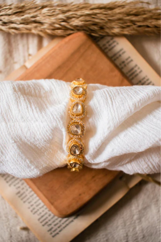 awanya-moissanite-polki-braceletAwanya Moissanite Polki BraceletTapri IndiaMOISSANITE POLKI, BANGLES/BRACELETES, BANGLES/BRACELETS MOISSANITE POLKI