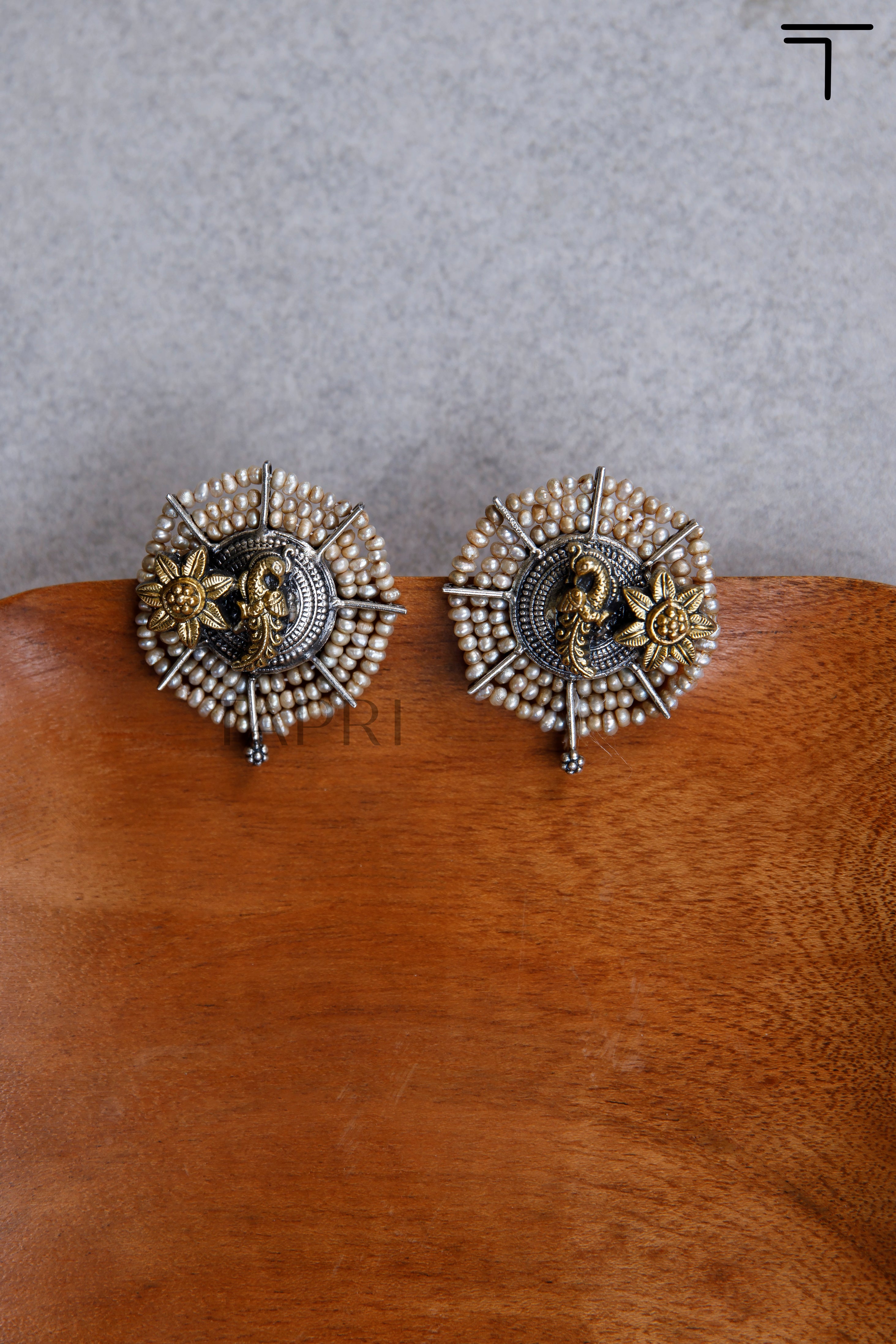 anya-dual-tone-earringsAnya Dual Tone EarringsTapri IndiaDUAL TONE, EARRINGS, EARRINGS DUAL TONE