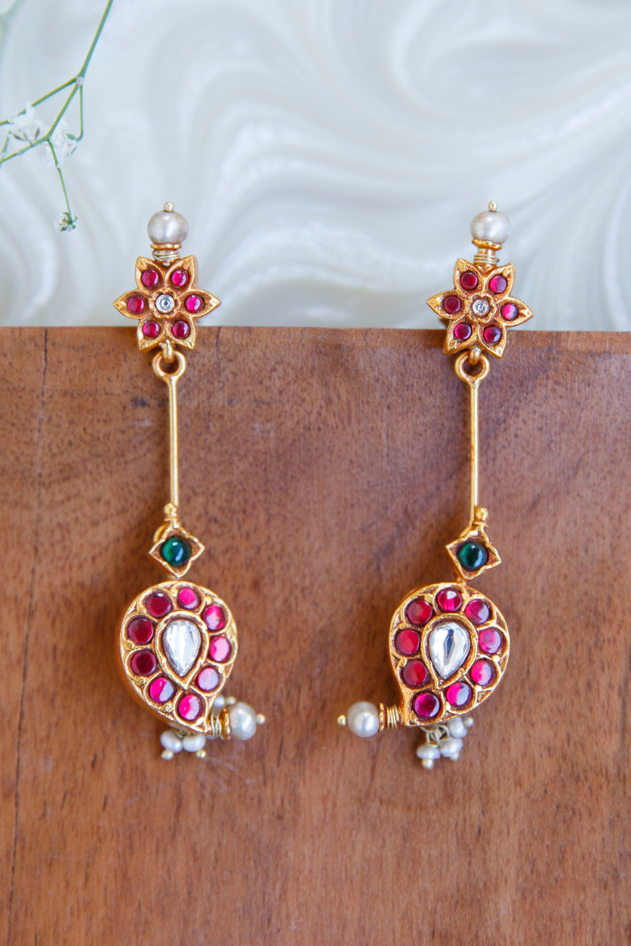 mahima-kundan-earringsMahima Kundan EarringsTapri IndiaKUNDAN/NAGAS, EARRINGS, EARRINGS KUNDAN/NAGAS