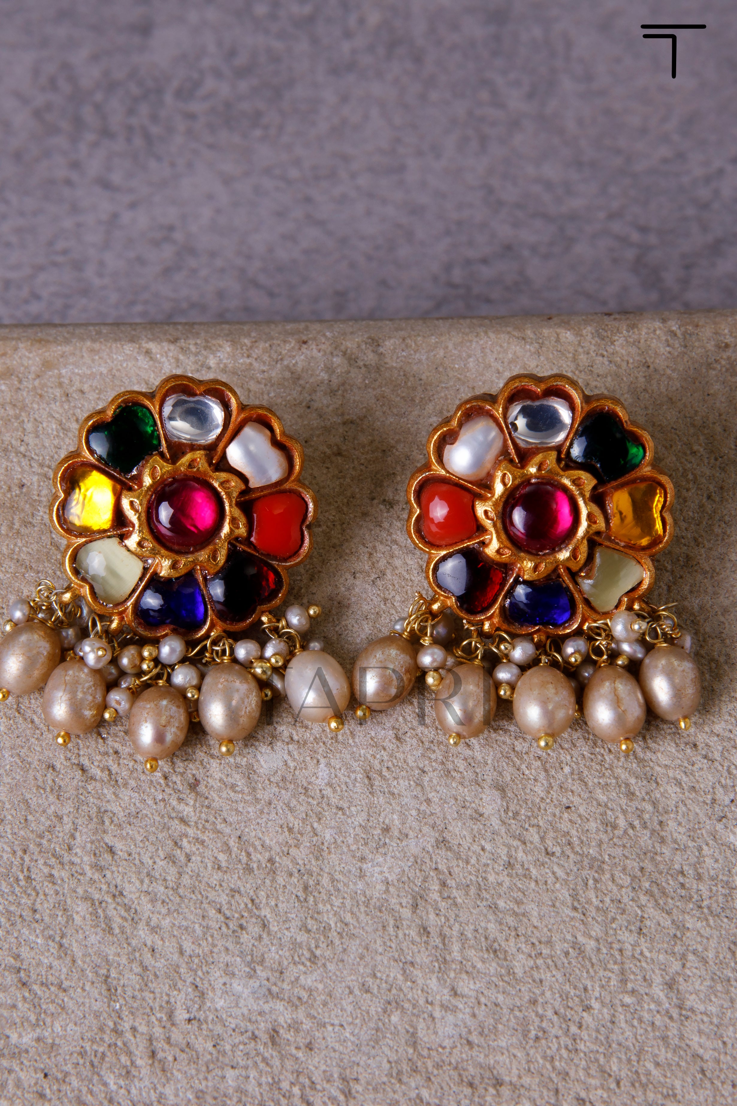 poorvi-navratna-kundan-earrings