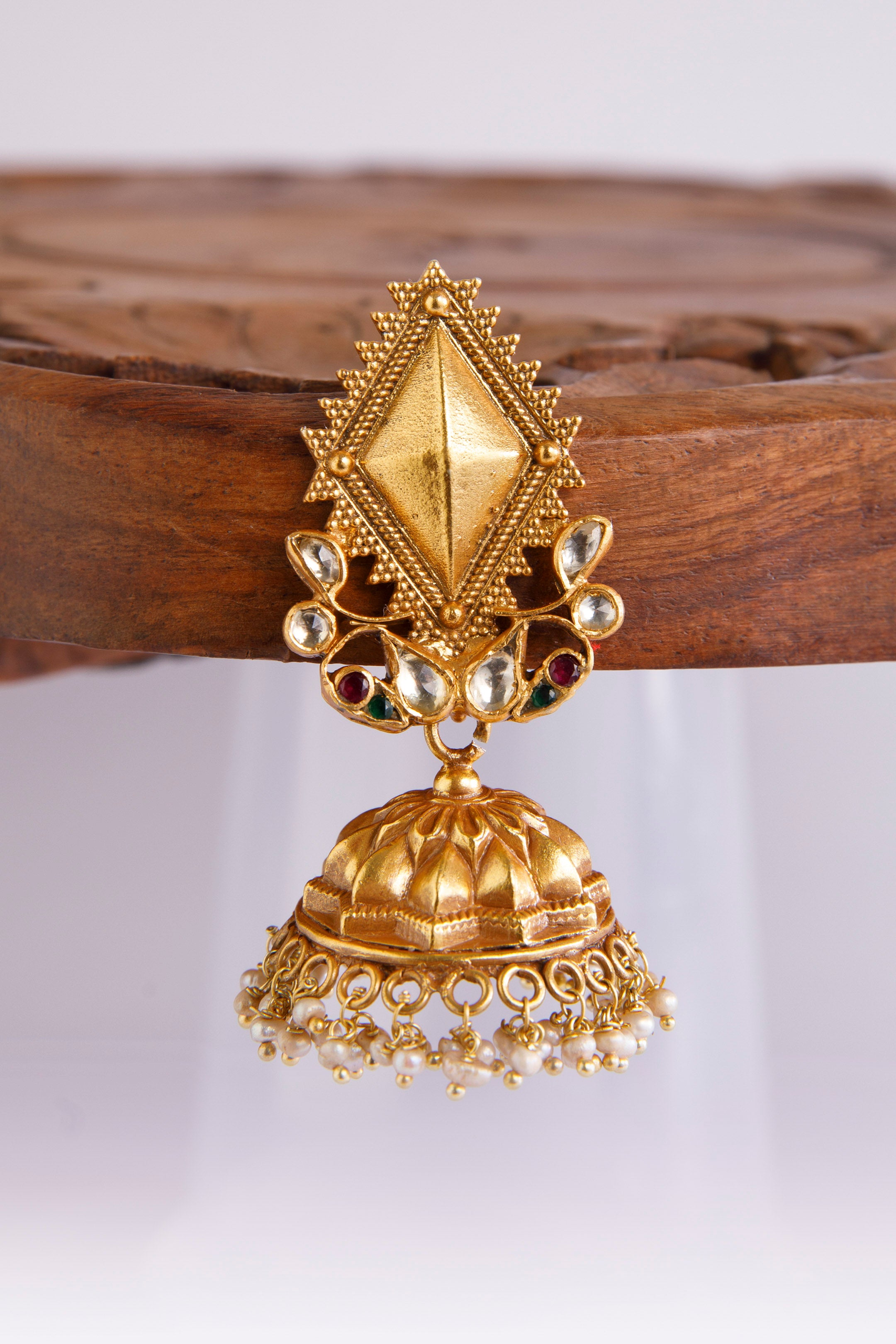 misha-heritage-kundan-jhumkas