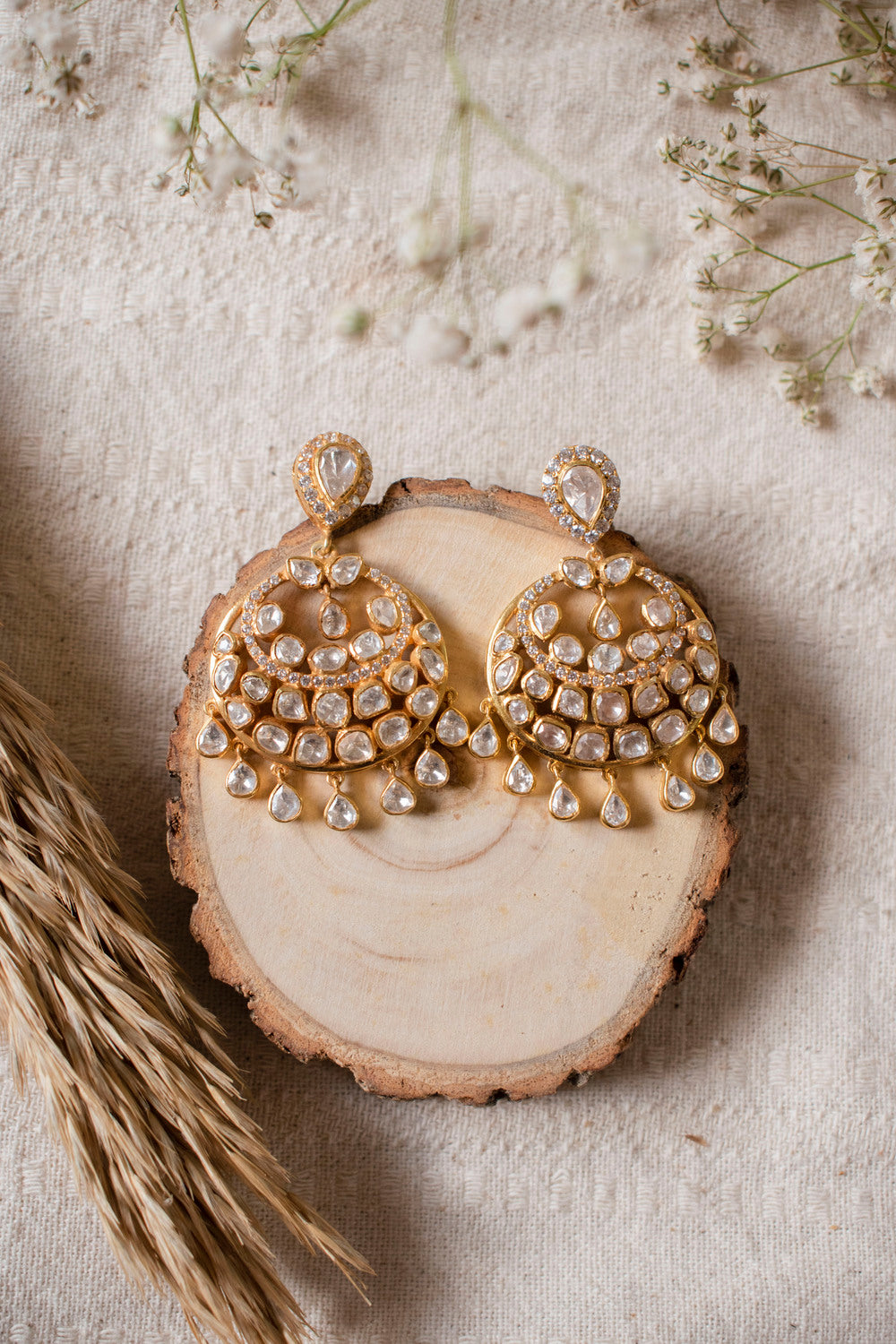 trisha-moissanite-polki-earrings