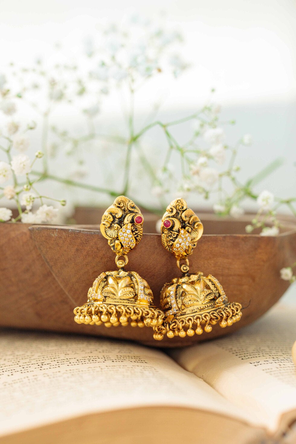 sparkling-stone-work-jhumkasSparkling Stone Work JhumkasTapri IndiaKUNDAN/NAGAS, EARRINGS, EARRINGS KUNDAN/NAGAS