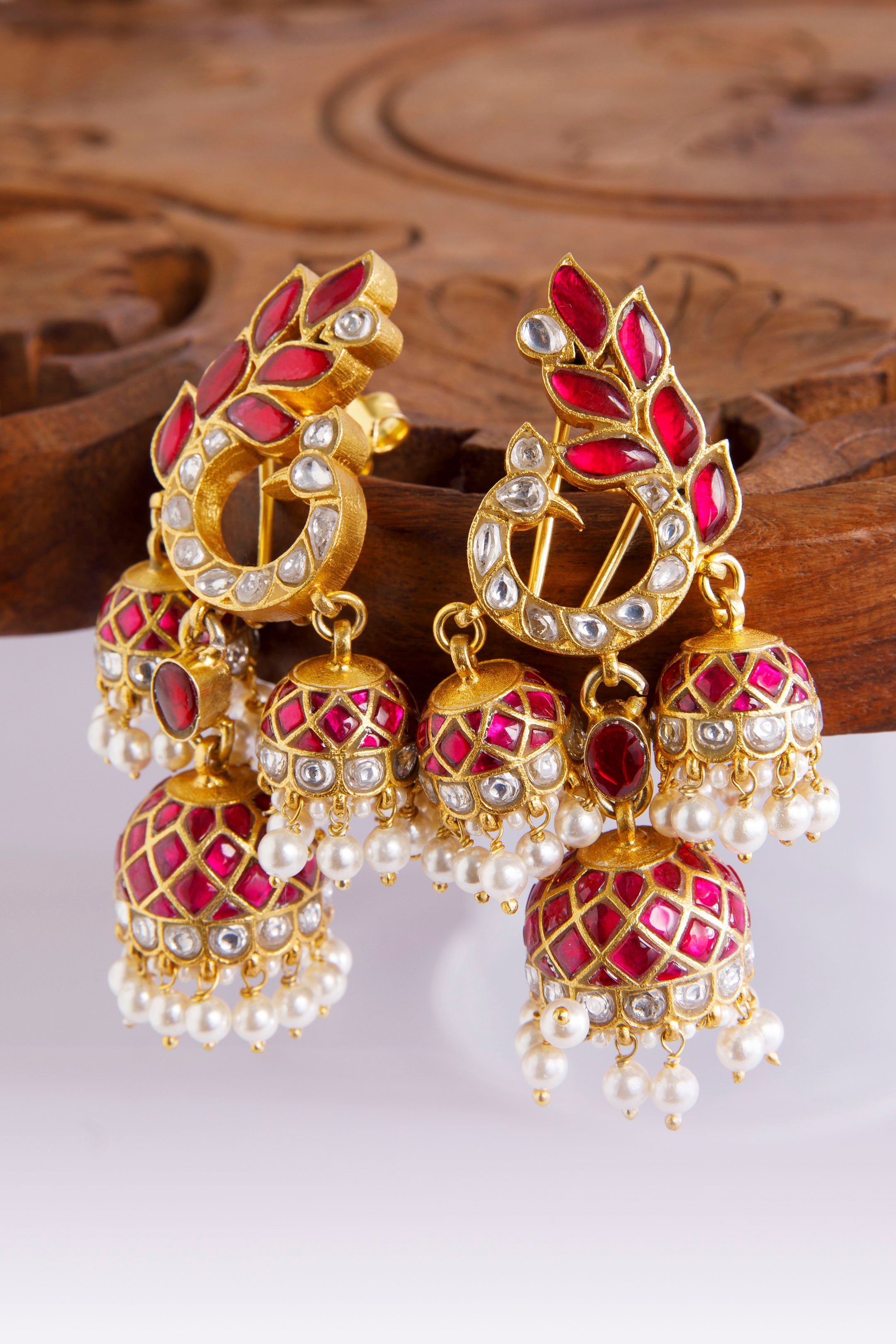 amara-handcrafted-kundan-earringsAmara Handcrafted Kundan EarringsTapri IndiaKUNDAN/NAGAS, EARRINGS, EARRINGS KUNDAN/NAGAS